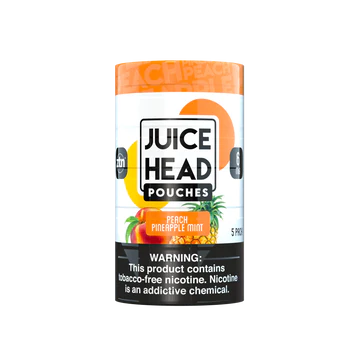 Juice Head Nicotine Pouches - 12MG | PEACH PINEAPPLE MINT -
