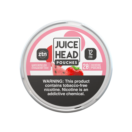 Juice Head Nicotine Pouches - 12MG | WATERMELON STRAWBERRY