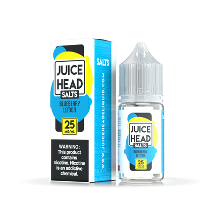 Juice Head Salt 30ml - BLUEBERRY LEMON 25MG E-JUICE 30ML -