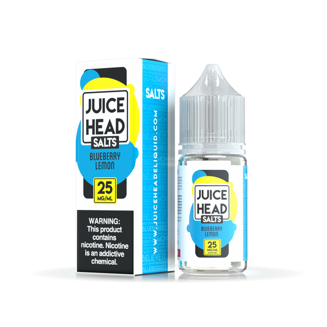 Juice Head Salt 30ml - BLUEBERRY LEMON 25MG E-JUICE 30ML -