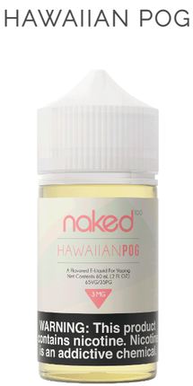 Naked 100 60ML E-Liquid - HAWAIIAN POG 3MG - E-Juice