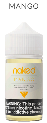 Naked 100 60ML E-Liquid - MANGO 3MG - E-Juice