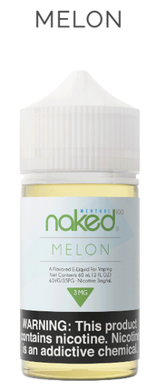 Naked 100 60ML E-Liquid - MELON 3MG - E-Juice