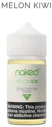 Naked 100 60ML E-Liquid - MELON KIWI 3MG - E-Juice