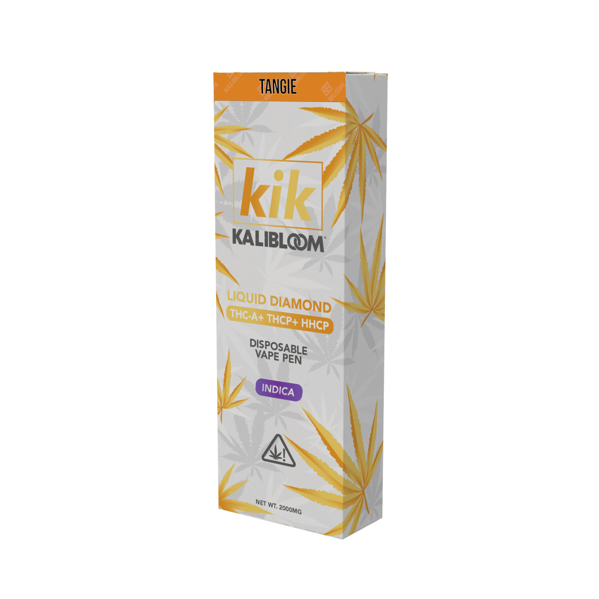 KIK 2ML THC-A DISPOSABLE - AFGAN KUSH - DELTA