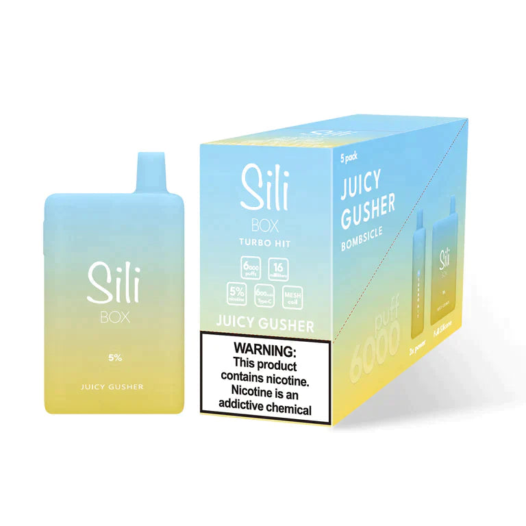 Sili 6000 (5-Pack) - Mango Mistress - E-Cig