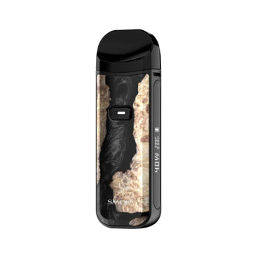SMOK NORD 2 KIT - BLACK STABILIZING WOOD - Hardware & Coils