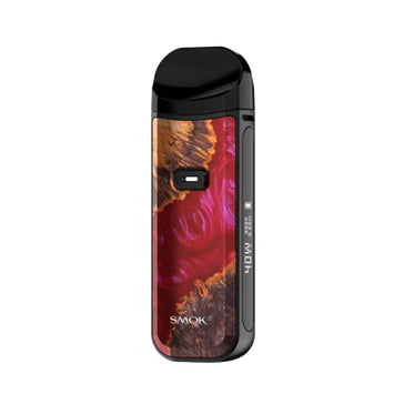 SMOK NORD 2 KIT - RED STABILIZIG WOOD - Hardware & Coils