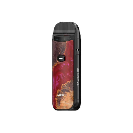 SMOK NORD 50W KIT - RED STABILIZING WOOD - Hardware & Coils