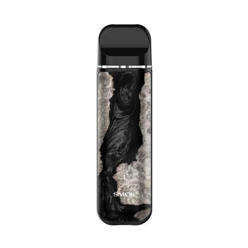 SMOK Novo 2 Kit - BLACK STABILIZING WOOD - Hardware & Coils