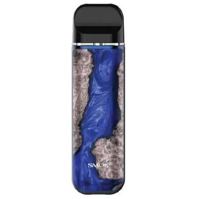 SMOK Novo 2 Kit - BLUE STABILIZING WOOD - Hardware & Coils
