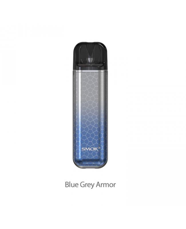 SMOK NOVO 2S KIT - BLUE GREY ARMOR - Hardware & Coils