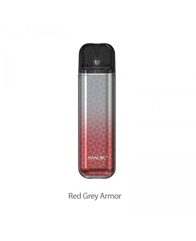 SMOK NOVO 2S KIT - RED GREY ARMOR - Hardware & Coils