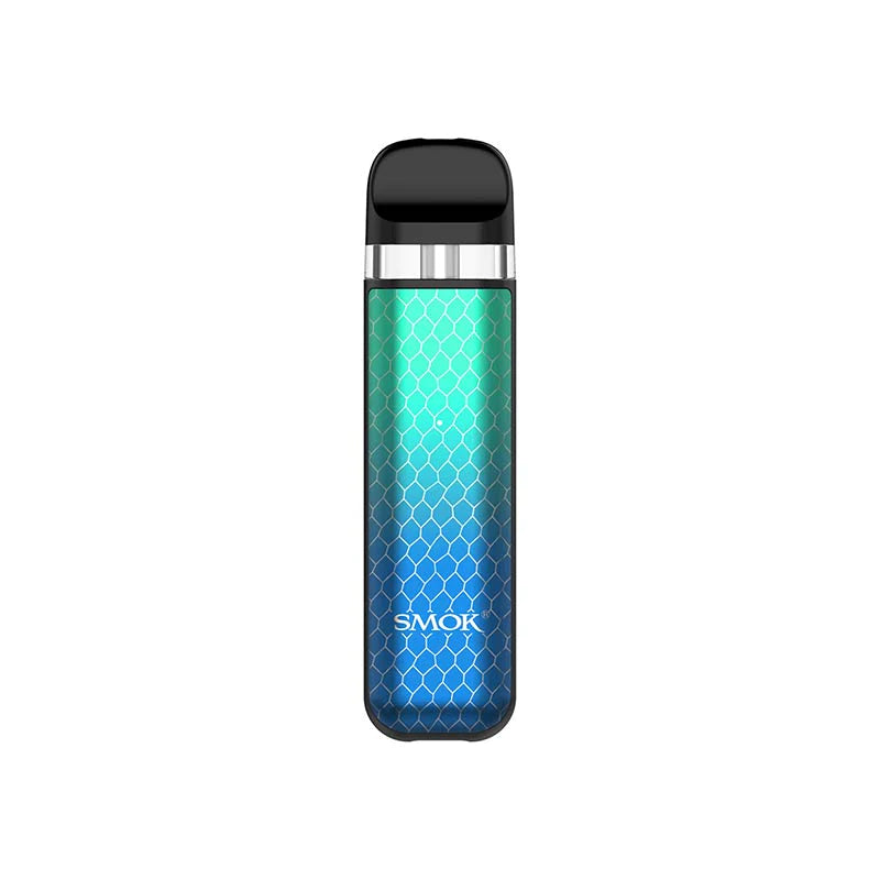 SMOK NOVO 2X KIT - PRISM GREEN BLUE COBRA - Hardware & Coils