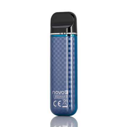 SMOK NOVO 3 KIT - BLUE CARBON FIBER - Hardware & Coils