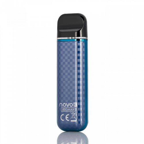 SMOK NOVO 3 KIT - BLUE CARBON FIBER - Hardware & Coils