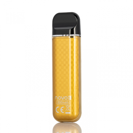 SMOK NOVO 3 KIT - GOLD CARBON FIBER - Hardware & Coils