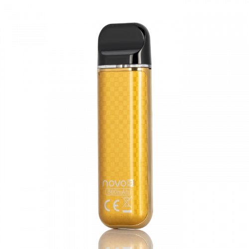 SMOK NOVO 3 KIT - GOLD CARBON FIBER - Hardware & Coils