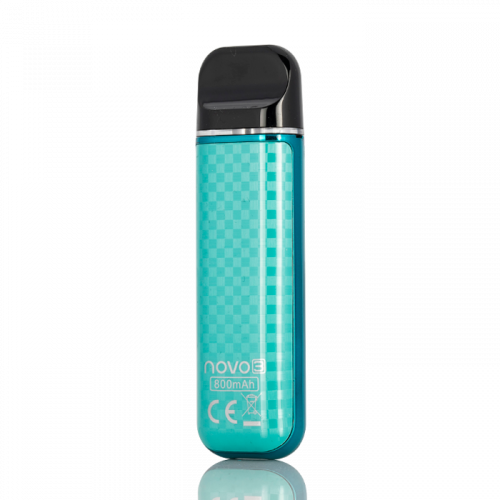 SMOK NOVO 3 KIT - PEACOCK BLUE CARBON FIBER - Hardware &