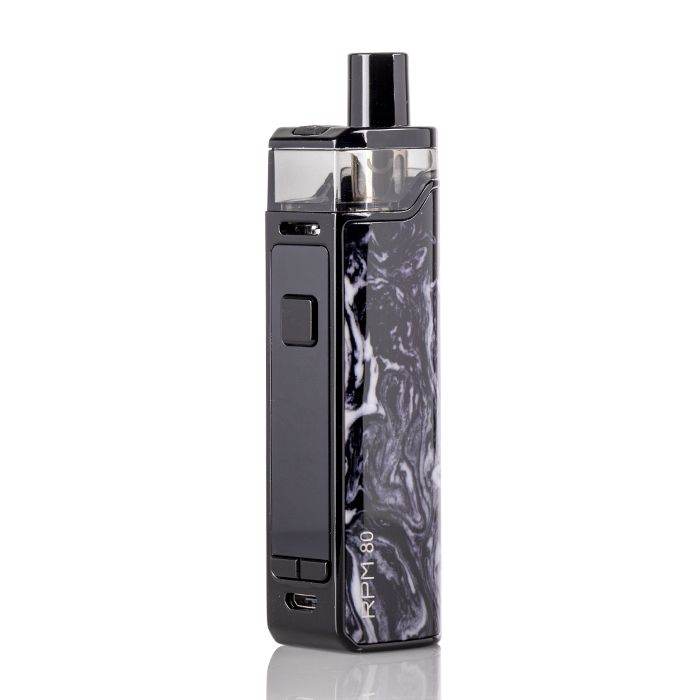 SMOK RPM 80 KIT - BLACK AN WHITE RESIN - Hardware & Coils