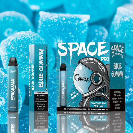 Space Max Pro 4500 (10-PACK) - Blue Gummy - E-Cig