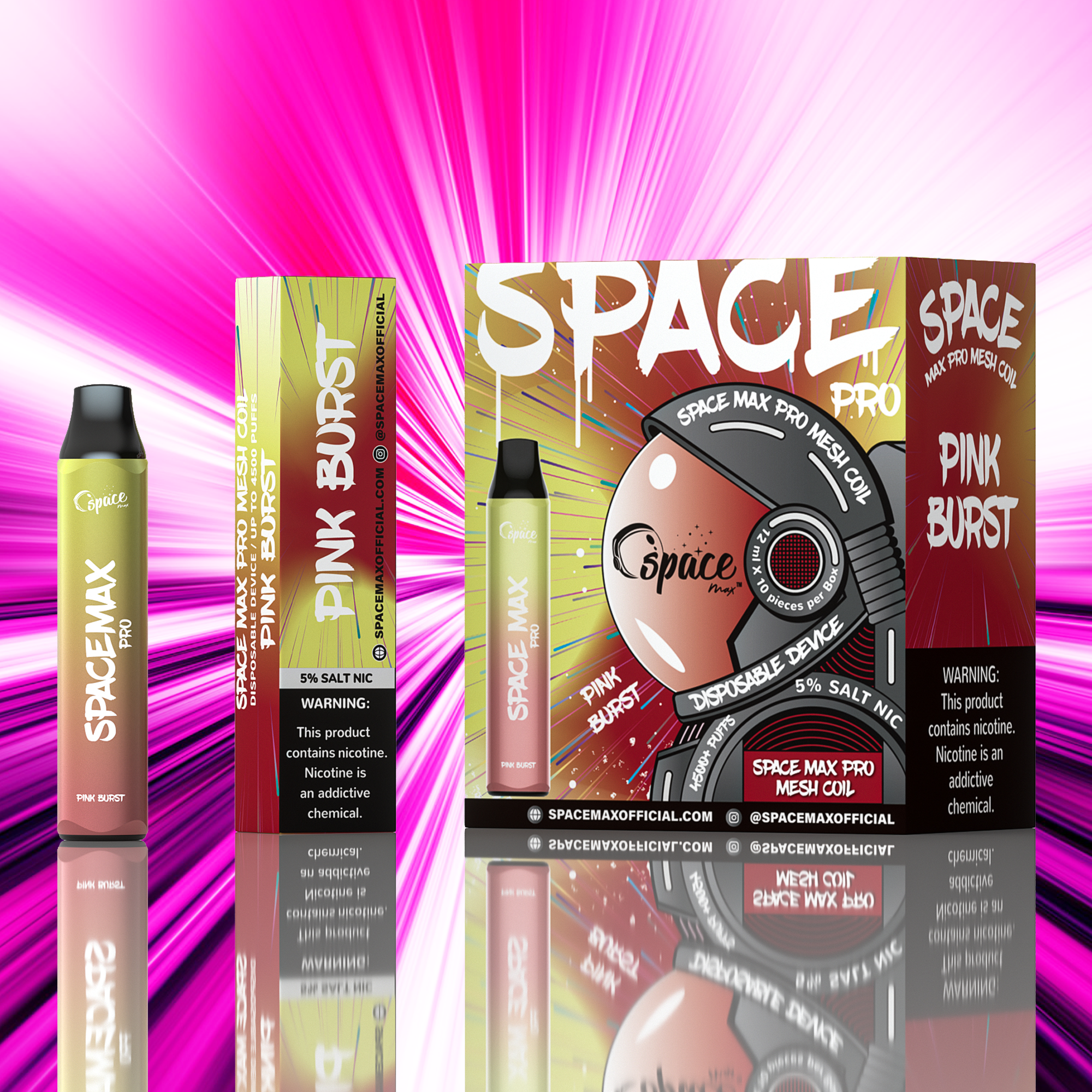 Space Max Pro 4500 (10-pack) - Risingwholesale Food Beverages & Tobacco > Rising Wholesale Inc. Space Max Pro 4500 (10-pack) - Risingwholesale Food Beverages & Tobacco > Rising Wholesale Inc.