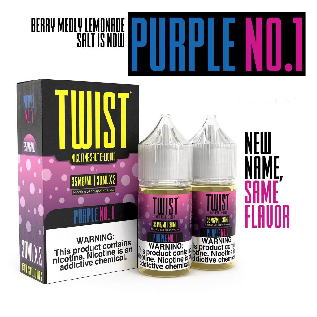 Twist Salts - PURPLE NO 1 35MG E-JUICE 30ML - E-Juice